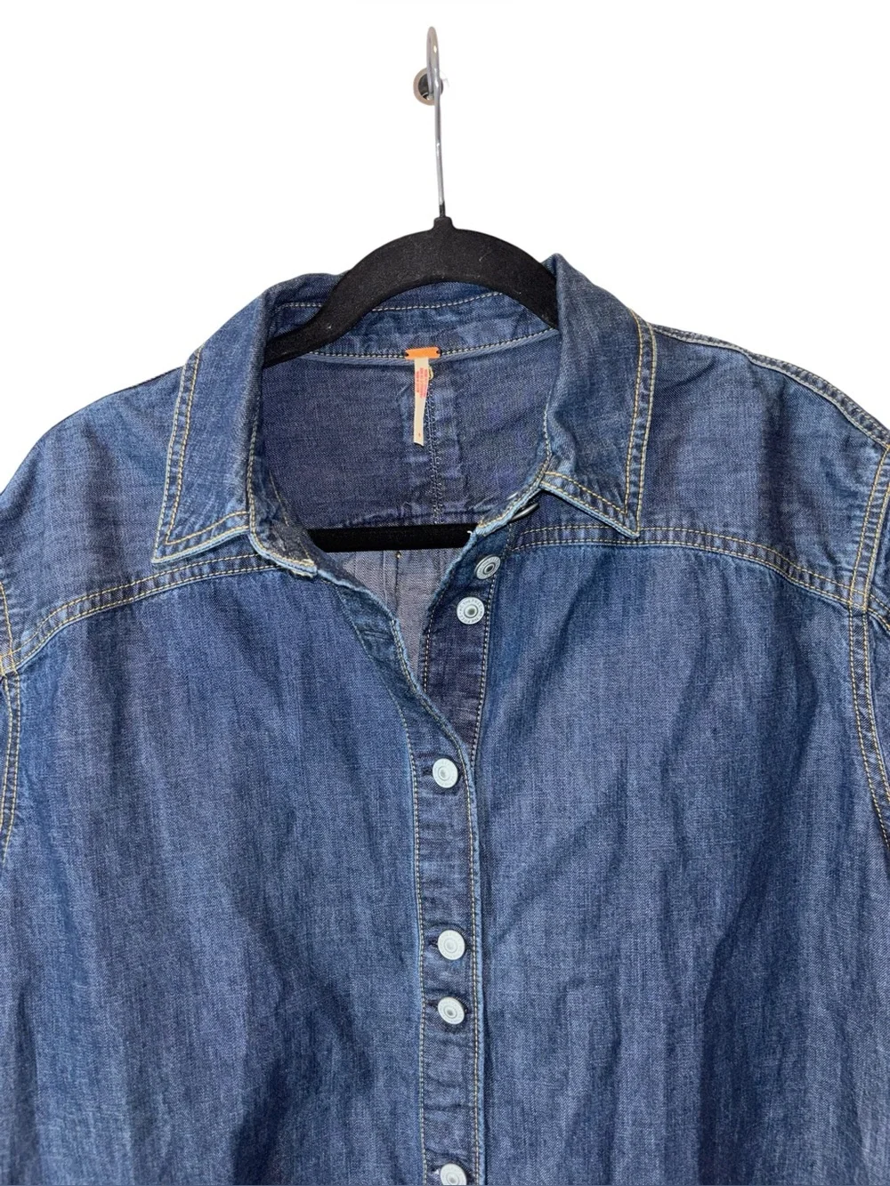 Free People Griselda top NWOT sea dream wash